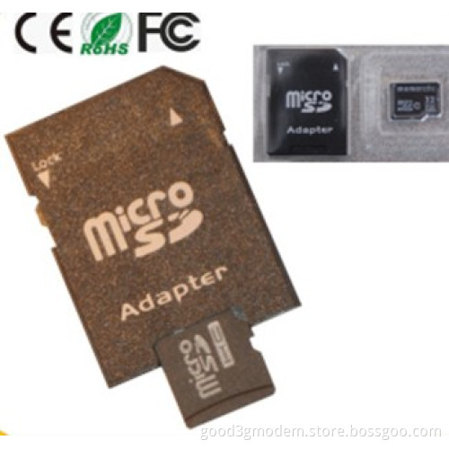 Micro SD Card, Flash Memory Card with Adaptor